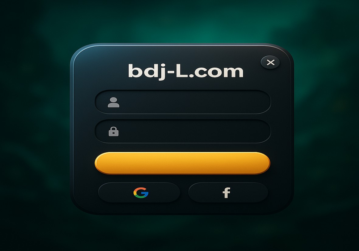 BDJL লগইন পৃষ্ঠা